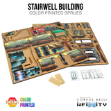 Xiguan Stacks - Stairwell Building [Color Printed]