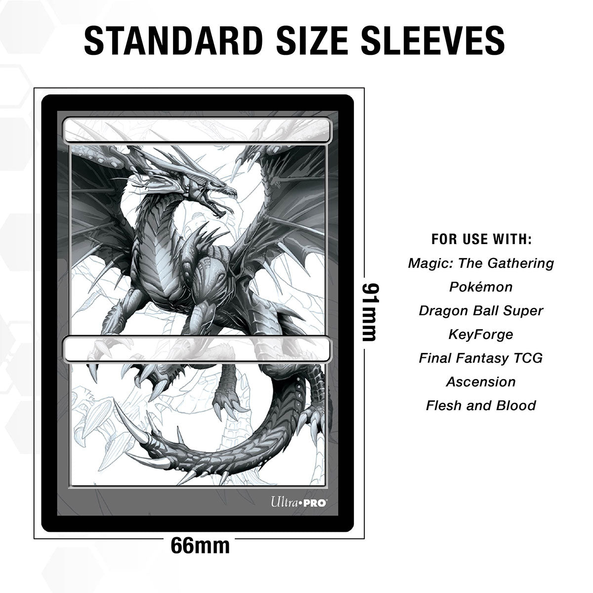 ECLIPSE® Matte Standard DECK PROTECTOR® Sleeves (100ct)