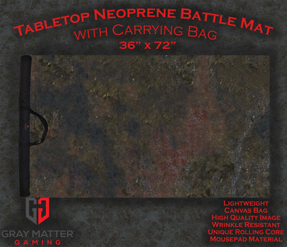 Swampy Bog - Neoprene Battle Mat with Bag