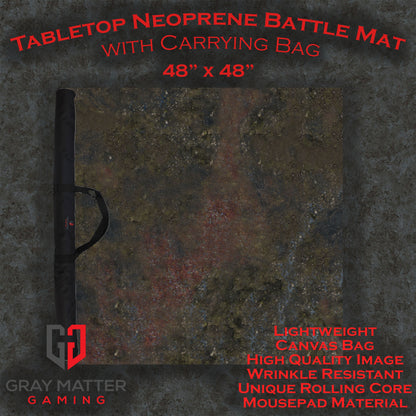 Swampy Bog - Neoprene Battle Mat with Bag