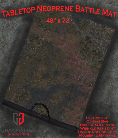 Swampy Bog - Neoprene Battle Mat with Bag
