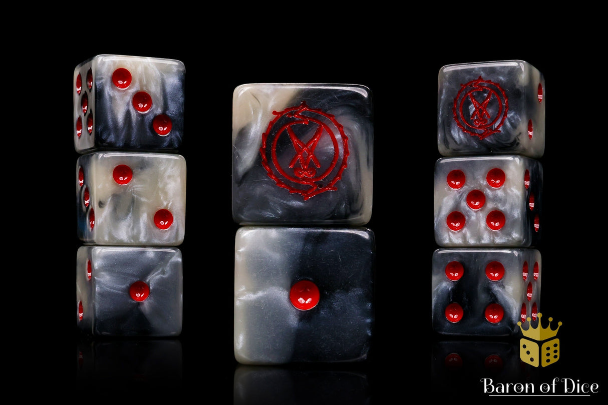 Court of the Seven-Headed Serpent - Official Trench Crusade Dice Set