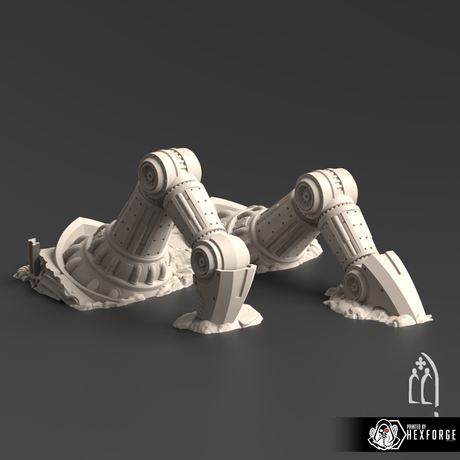 The Plains of Tursk, Techno-Nomad Graveyard