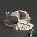 The Plains of Tursk, Techno-Nomad Graveyard