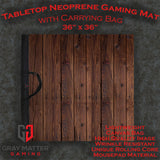 Tavern Table - 36" x 36" Board Game Mat with Bag