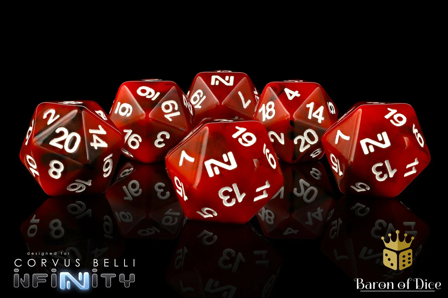INFINITY: THRICE COALITION, DICE SET