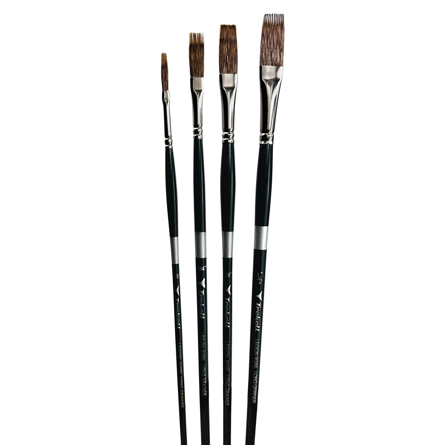 Trekell Legion Complete Long Grainer Brush Set - Long Handle