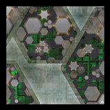 Mats by Mars: Quinfinity Jade Tabletop Wargaming Play Mat