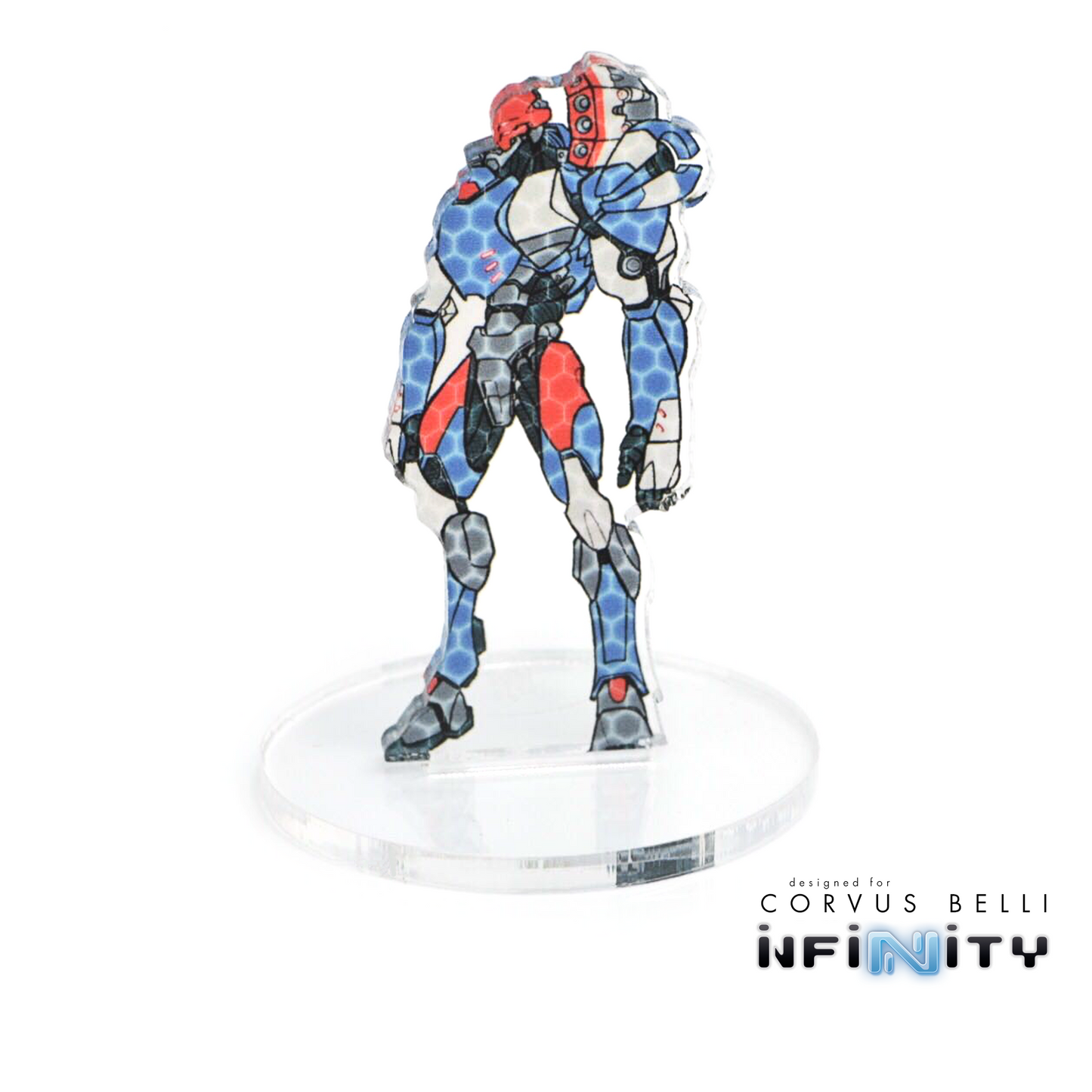 Infinity 3D Markers: Clausewitz Uhlans (40mm Camo -3)