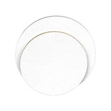 Trekell Gesso Primed Round / Circle Wood Panel for Painting - 1/2" Thick