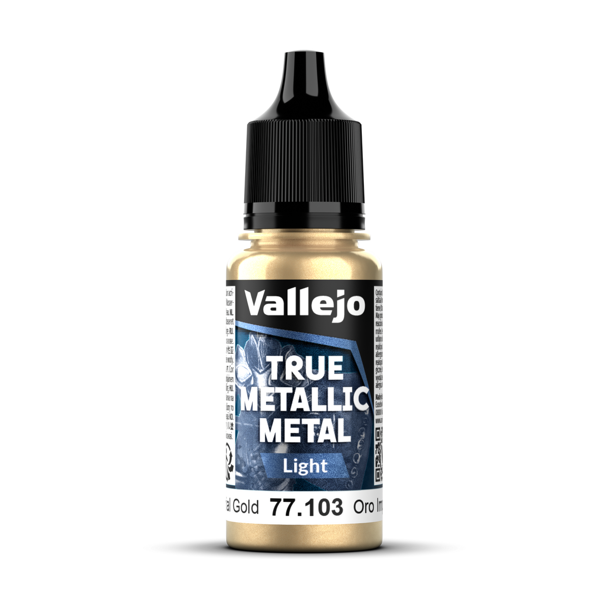 Vallejo True Metallic Metal Imperial Gold Light 18ml