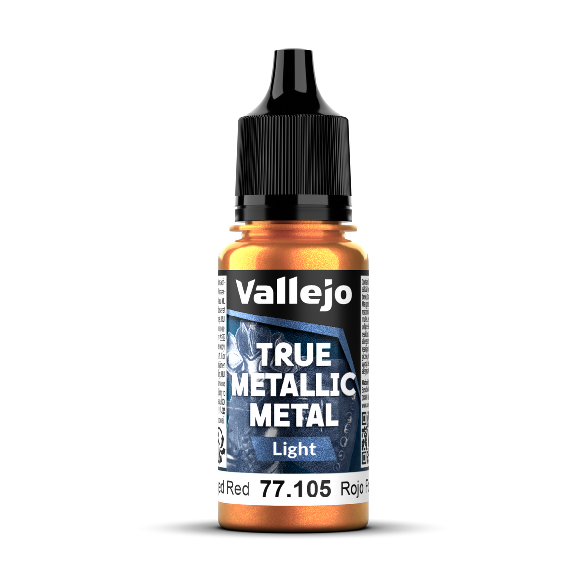Vallejo True Metallic Metal Forged Red Light 18ml