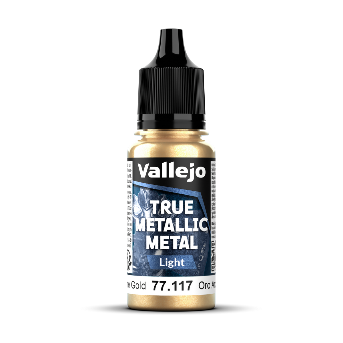 Vallejo True Metallic Metal Arcane Gold Light 18ml