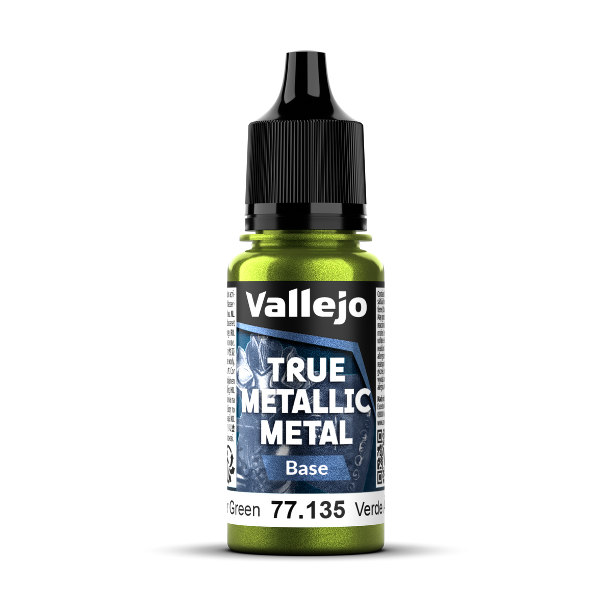 Vallejo True Metallic Metal Amber Green Base 18ml