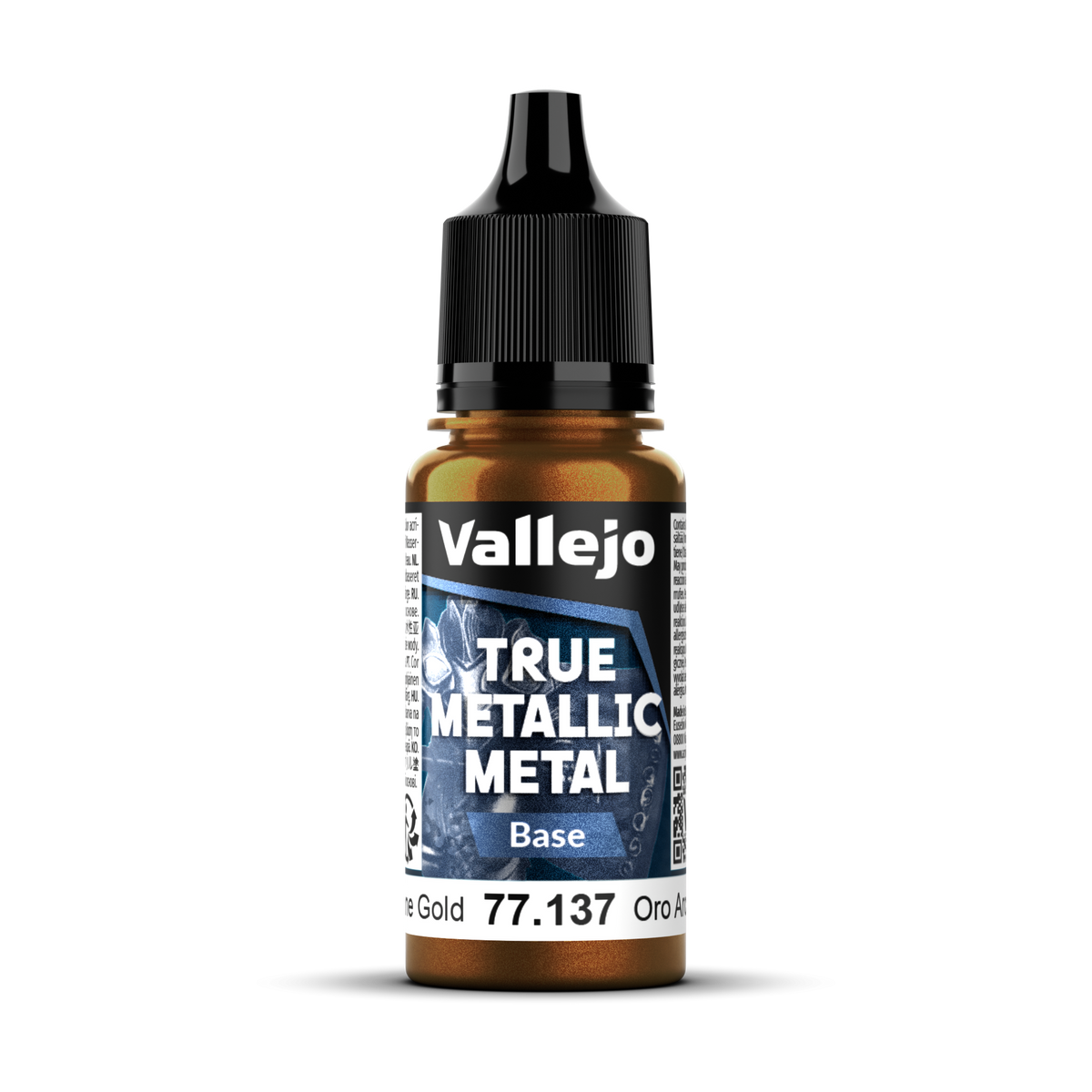 Vallejo True Metallic Metal Arcane Gold Base 18ml
