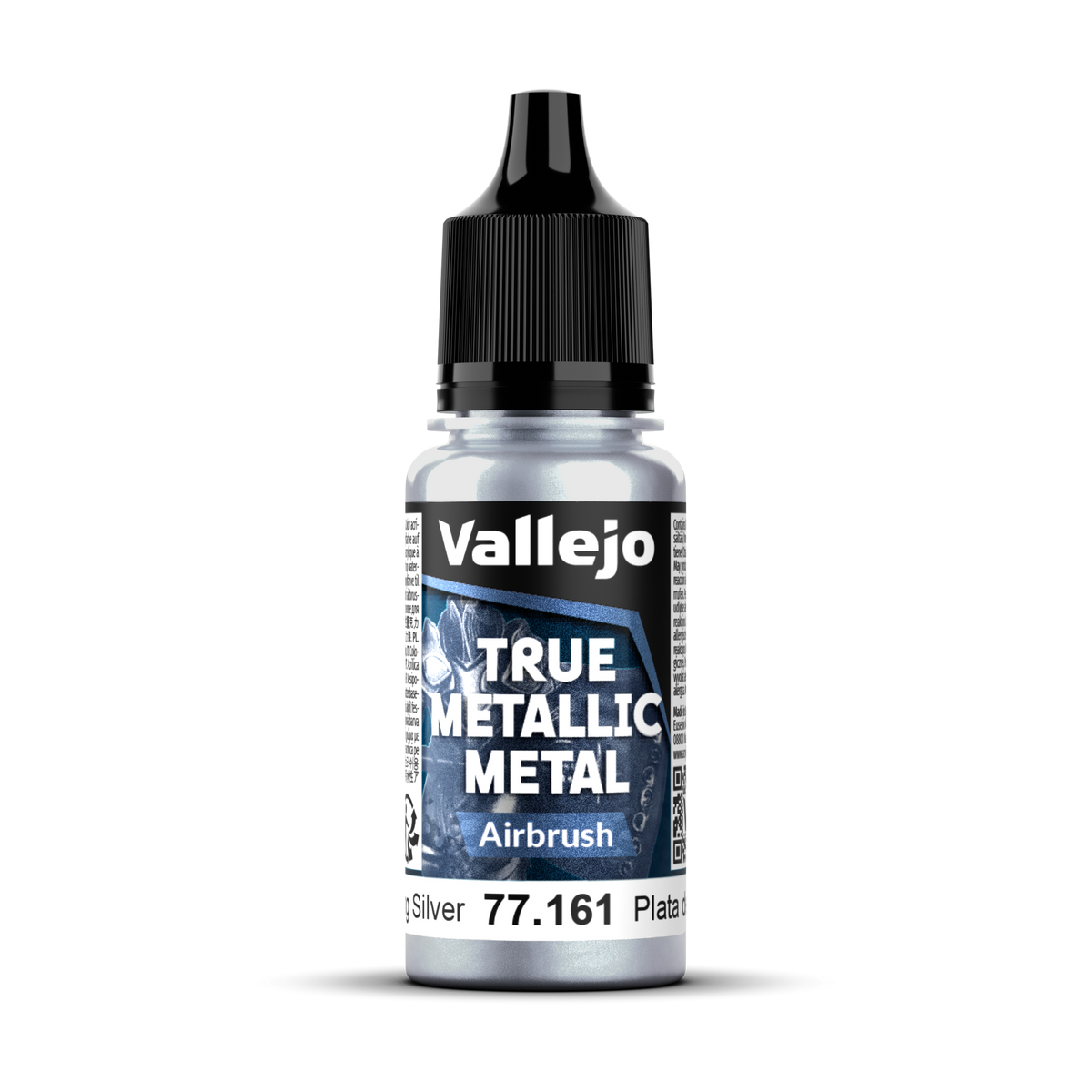 Vallejo True Metallic Metal Sterling Silver Airbrush 18ml
