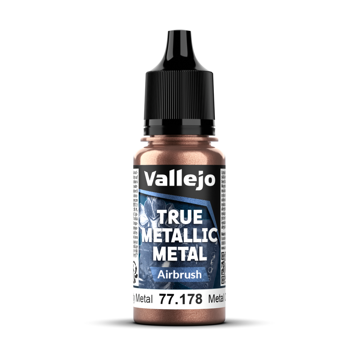 Vallejo True Metallic Metal Rusty Metal Airbrush 18ml