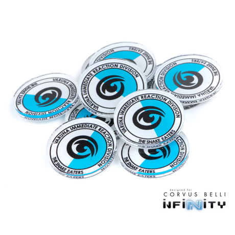 Full Color Infinity Faction Markers, 25mm (Bag of 10)