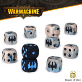 Warmachine: Cygnar Gravediggers Official Dice Set