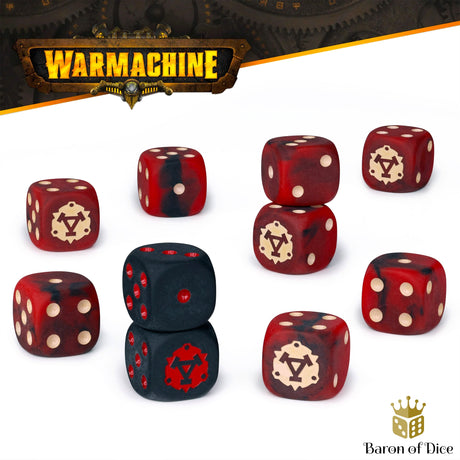 Warmachine: Khador, Winter Korps Official Dice Set