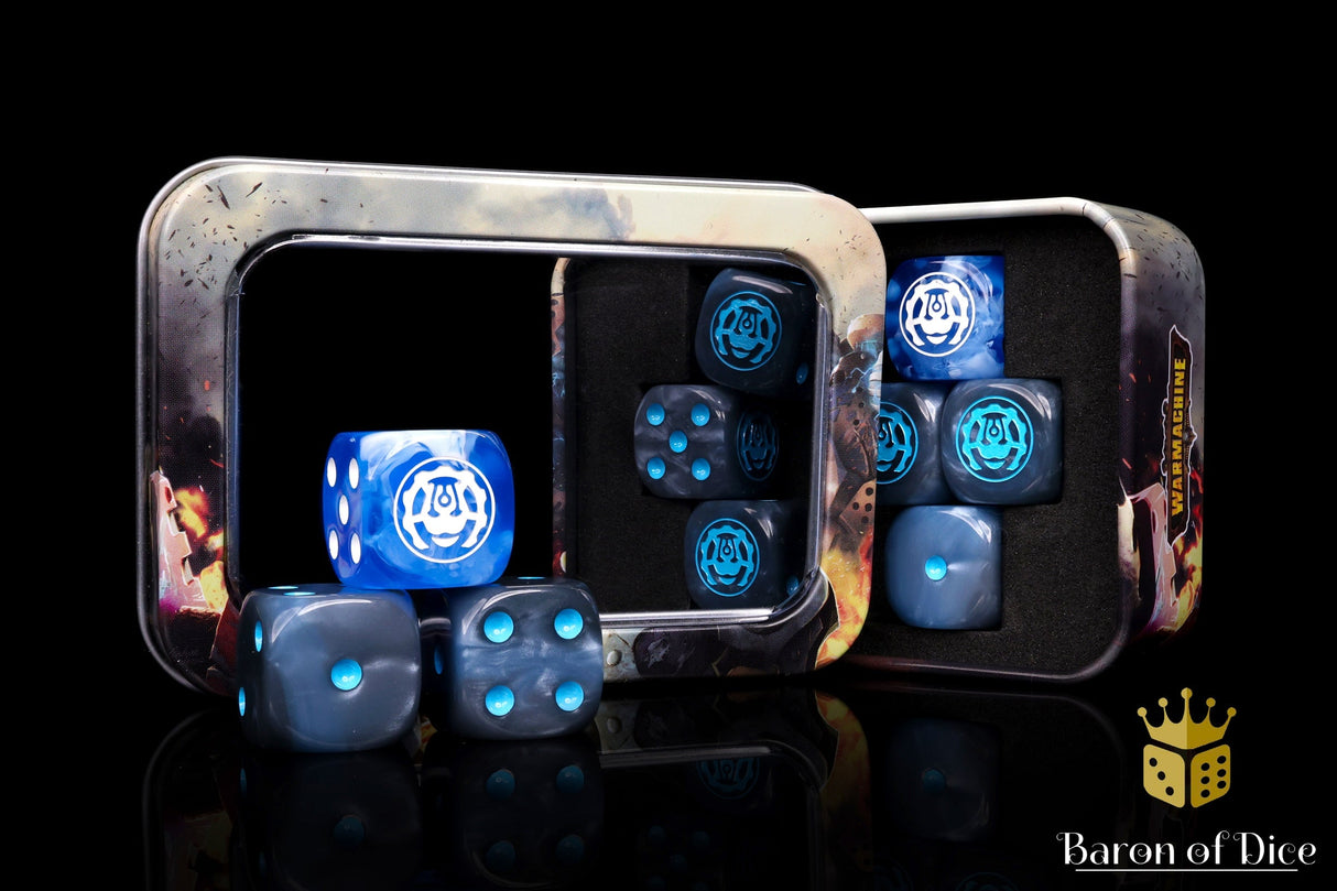 Warmachine: Convergence of Cyriss Official Dice Set