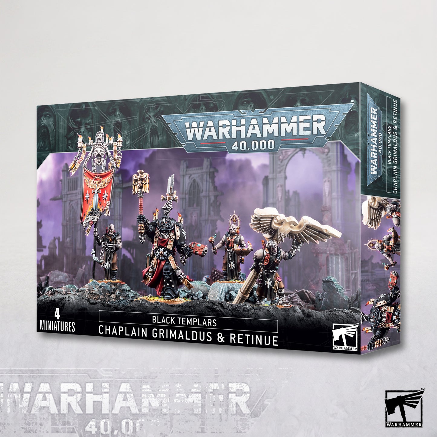 Chaplain Grimaldus & Retinue
