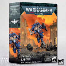 Captain with Jump Pack and Relic Shield