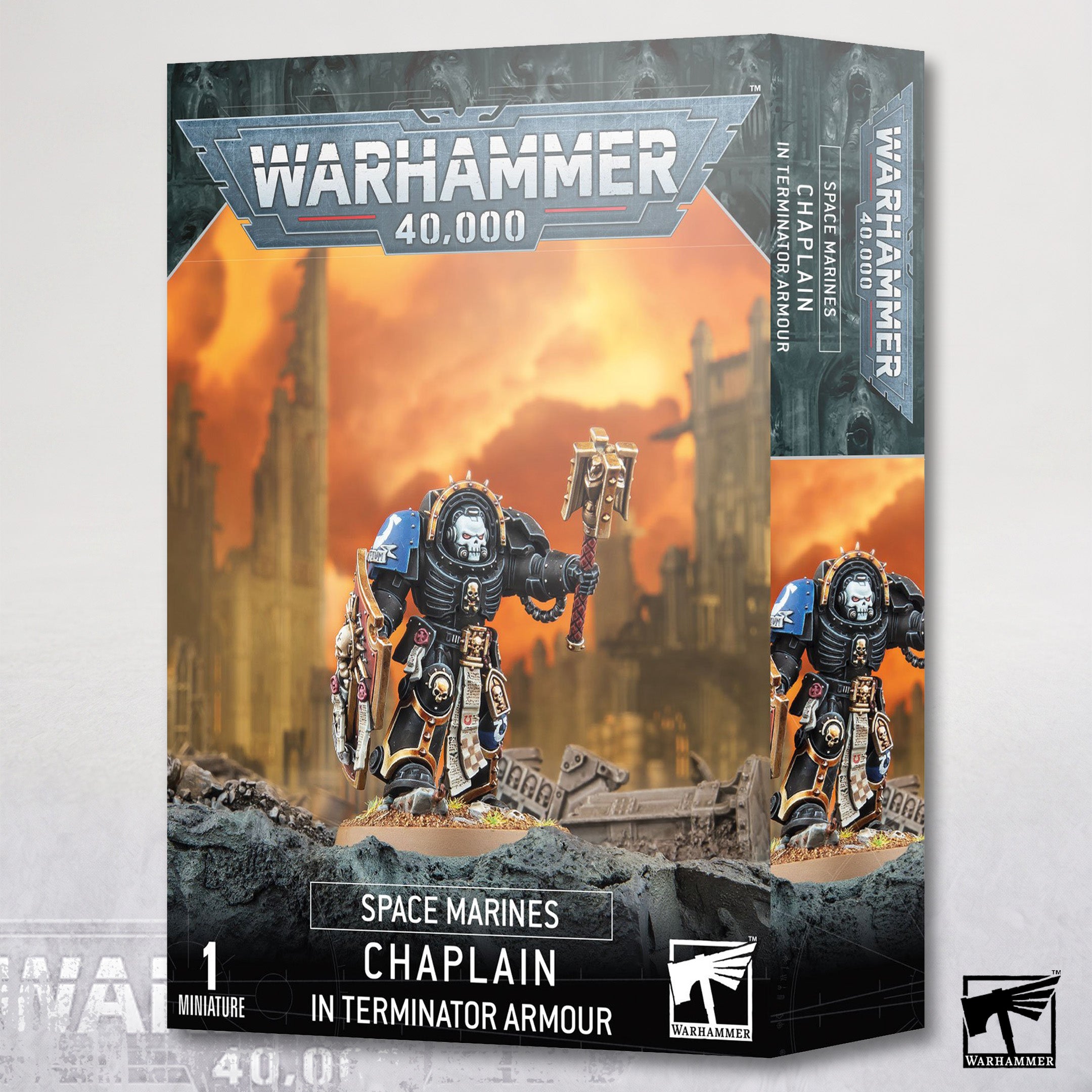 Chaplain in Terminator Armour