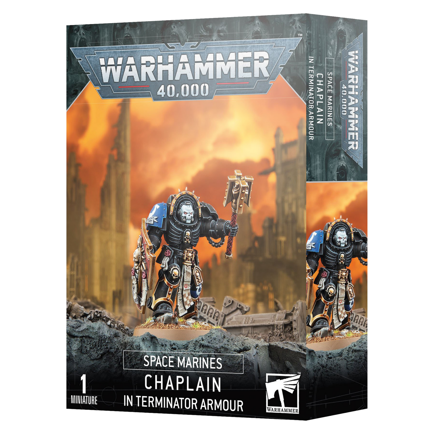 Chaplain in Terminator Armour