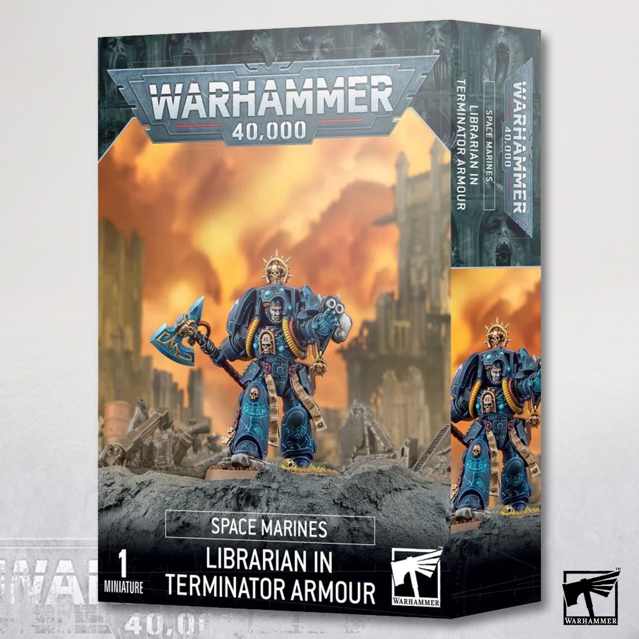 Librarian in Terminator Armour
