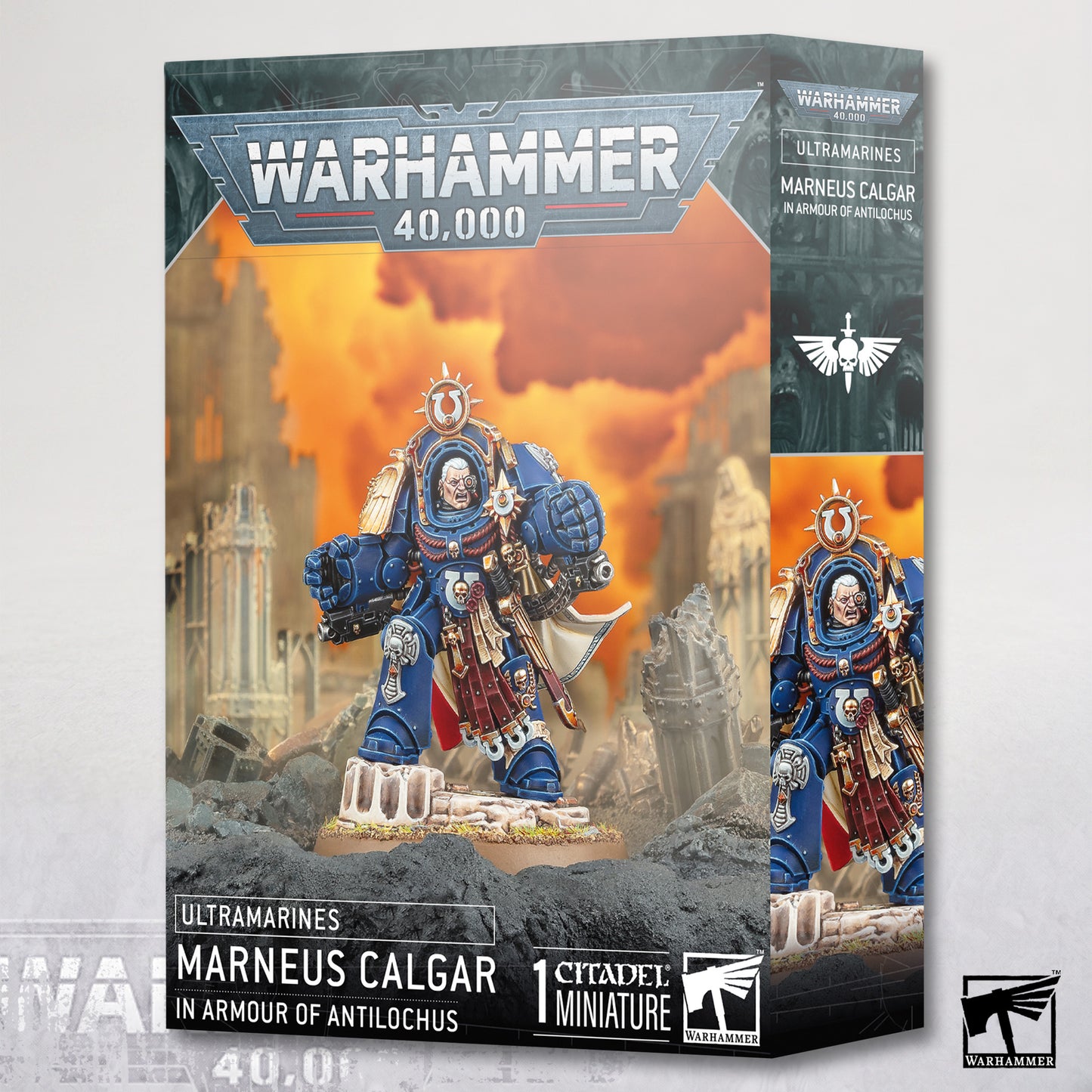 Marneus Calgar in Armour of Antilochus