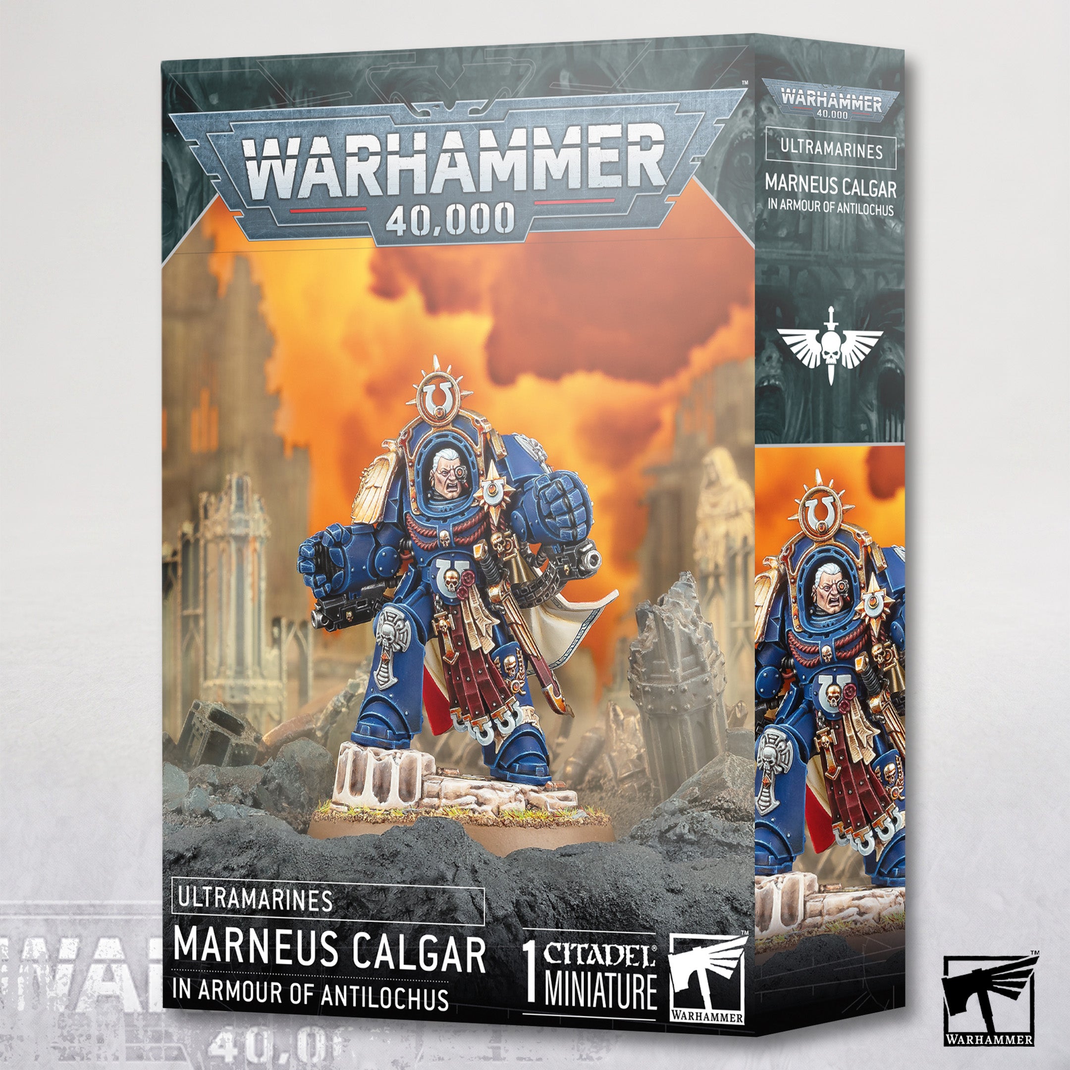 Marneus Calgar in Armour of Antilochus