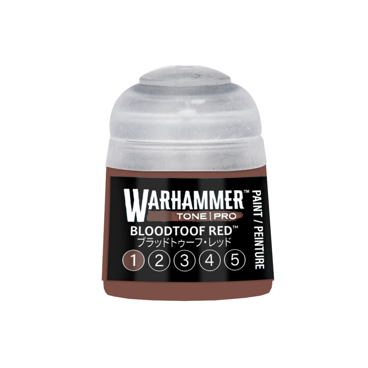 Warhammer Colour Tone Pro Bloodtoof Red 1 paint pot
