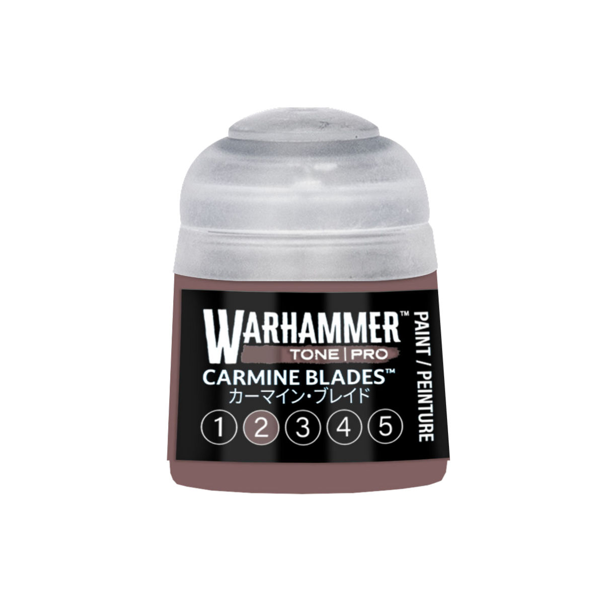 Warhammer Colour Tone Pro Carmine Blades 2 paint pot