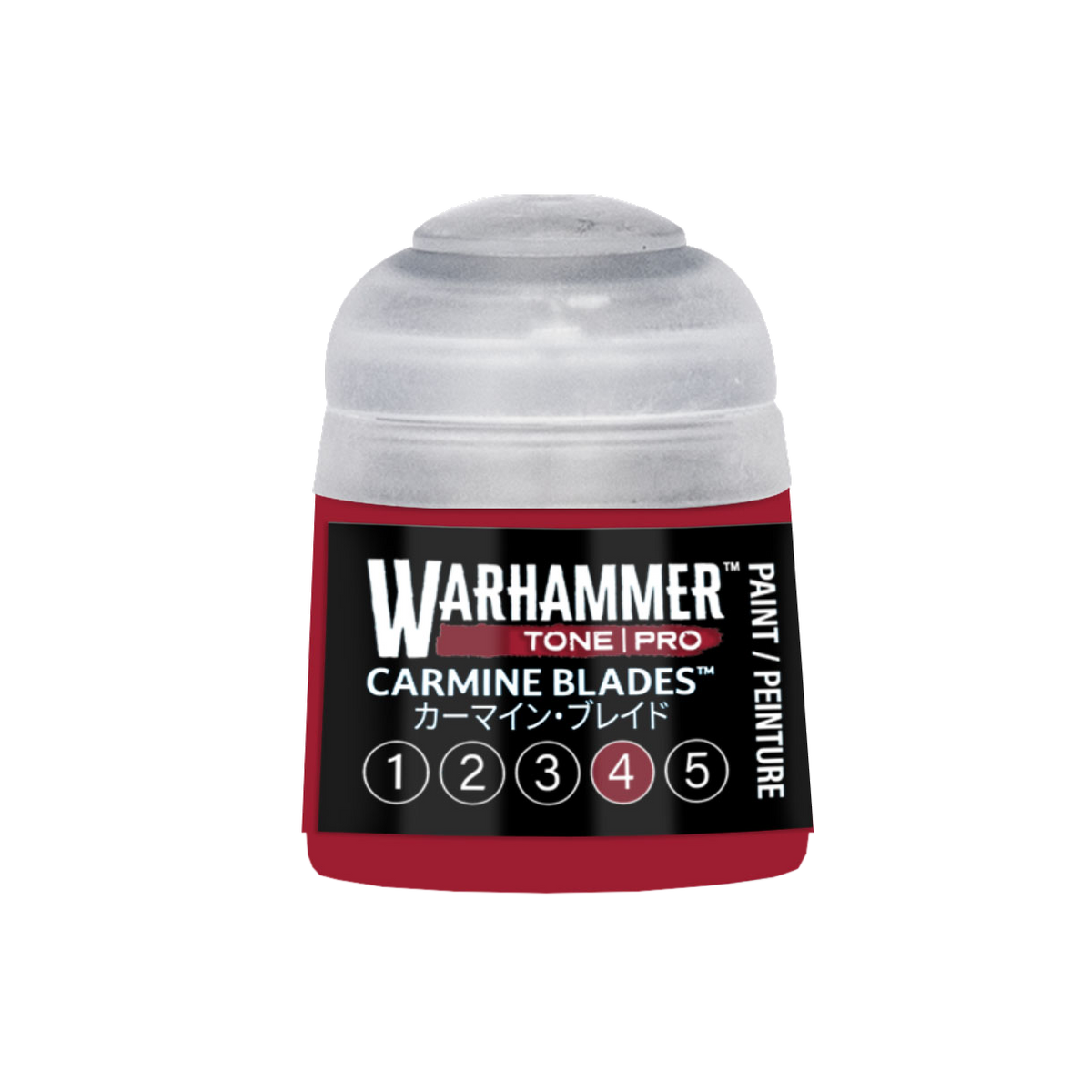 Warhammer Colour Tone Pro Carmine Blades 4 paint pot