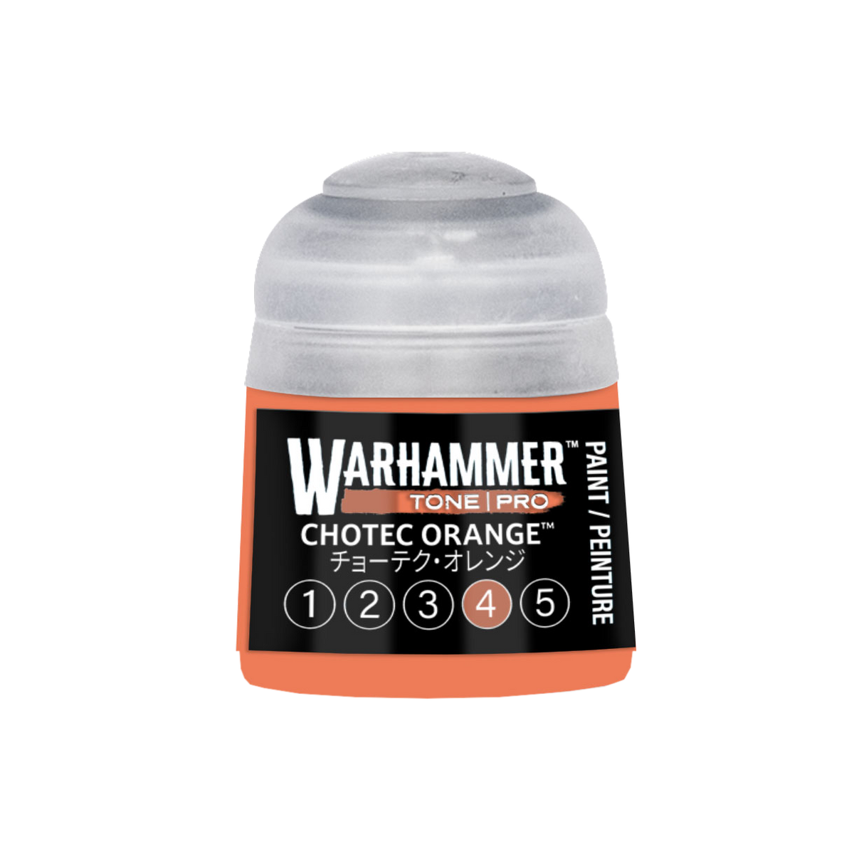 Warhammer Colour Tone Pro Chotec Orange 4 paint pot