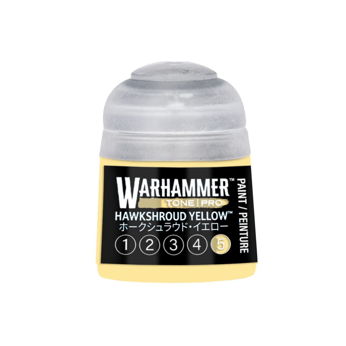 Warhammer Colour Tone Pro Hawkshroud Yellow 5 paint pot