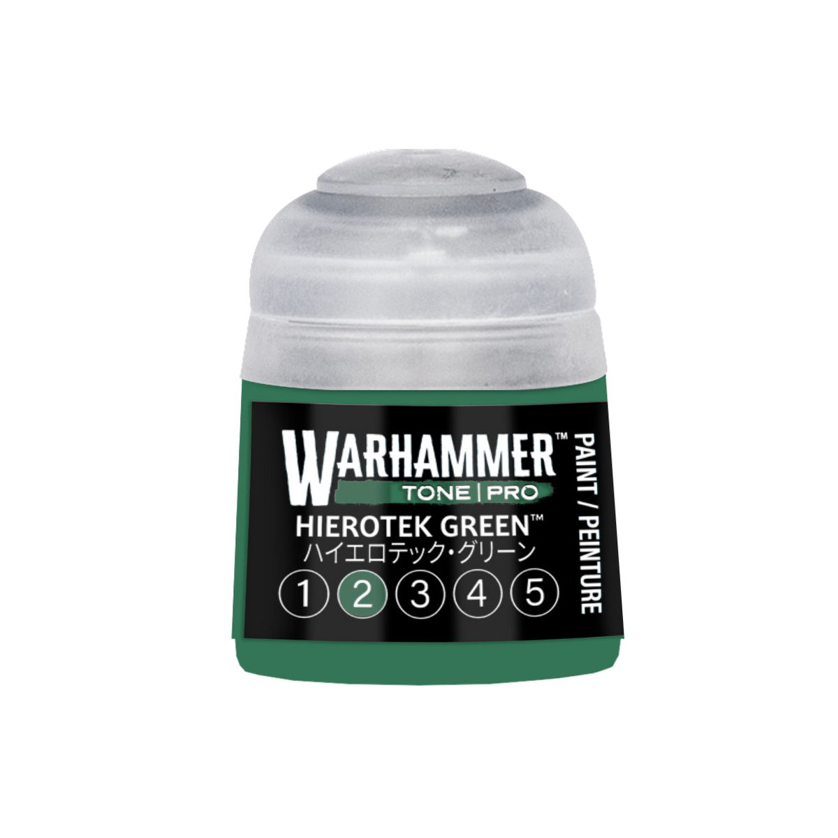 Warhammer Colour Tone Pro Hierotek Green 2 paint pot