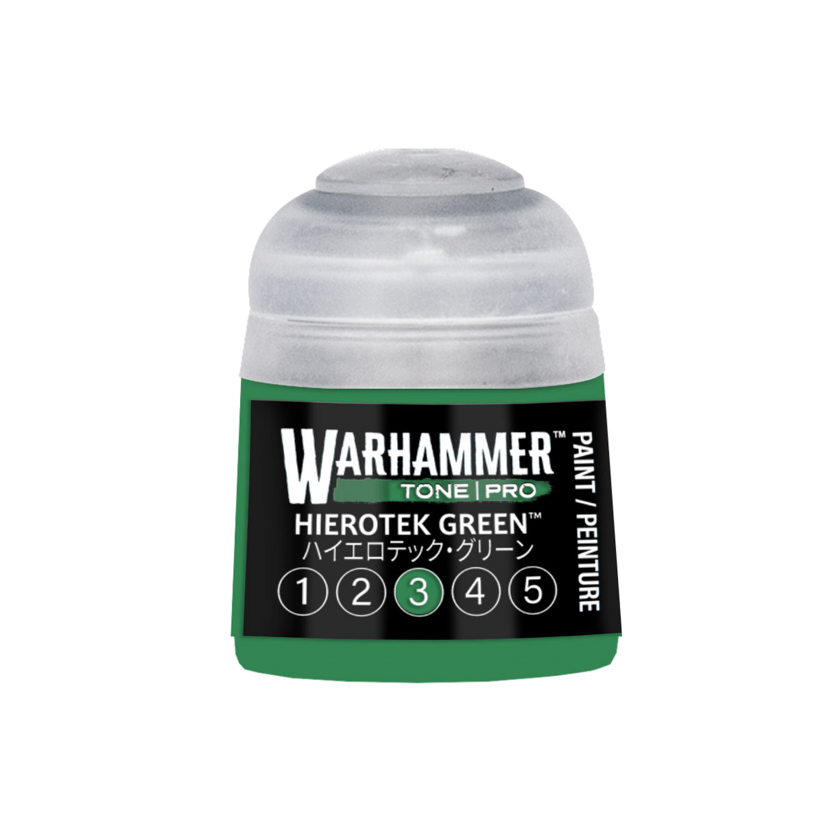 Warhammer Colour Tone Pro Hierotek Green 3 paint pot