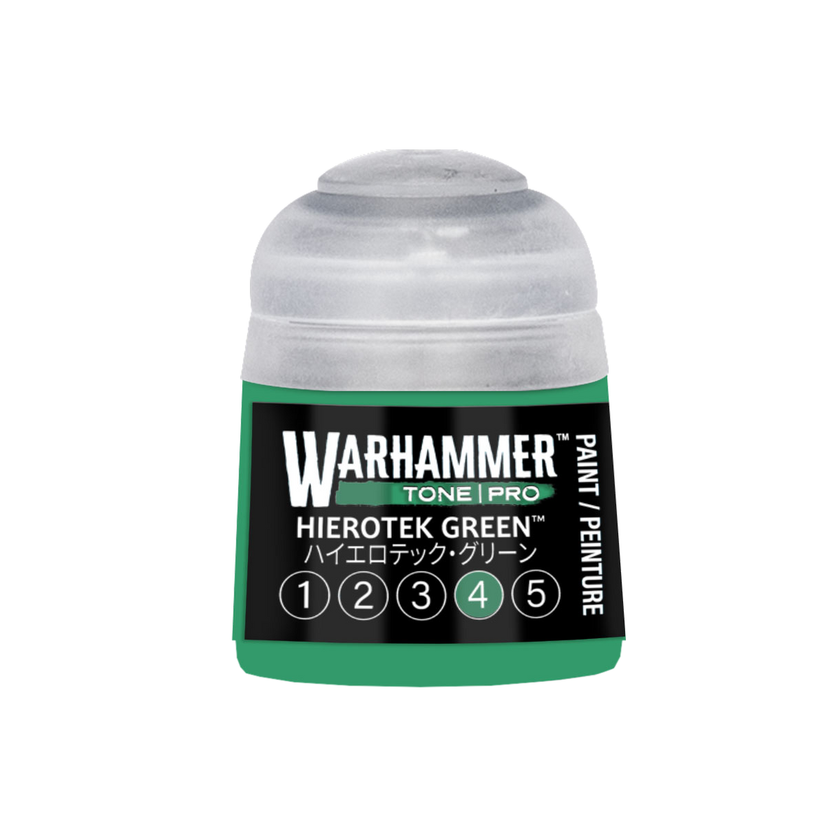 Warhammer Colour Tone Pro Hierotek Green 4 paint pot
