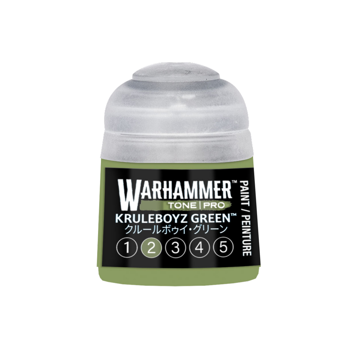 Warhammer Colour Tone Pro Kruleboyz Green 2 paint pot