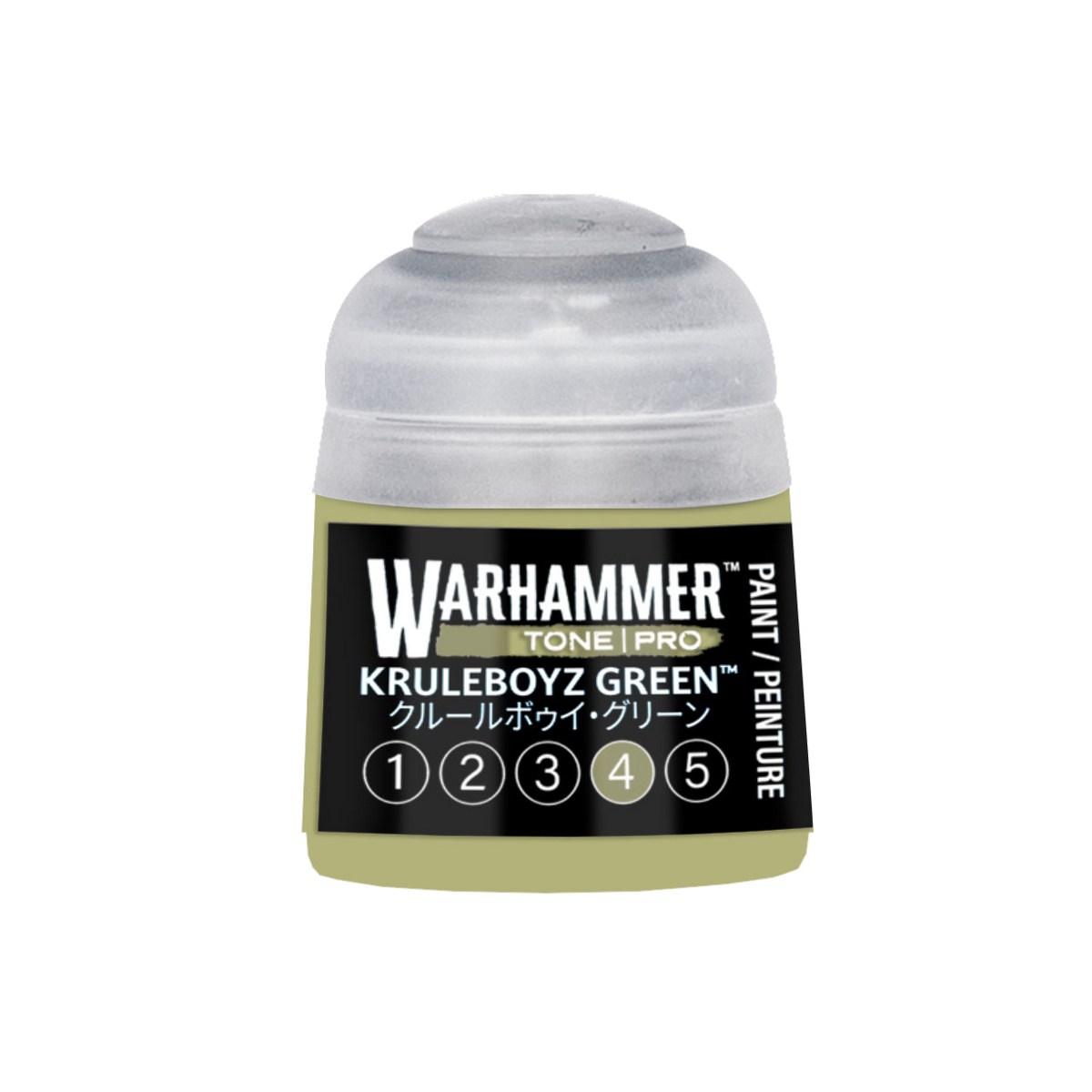 Warhammer Colour Tone Pro Kruleboyz Green 4 paint pot