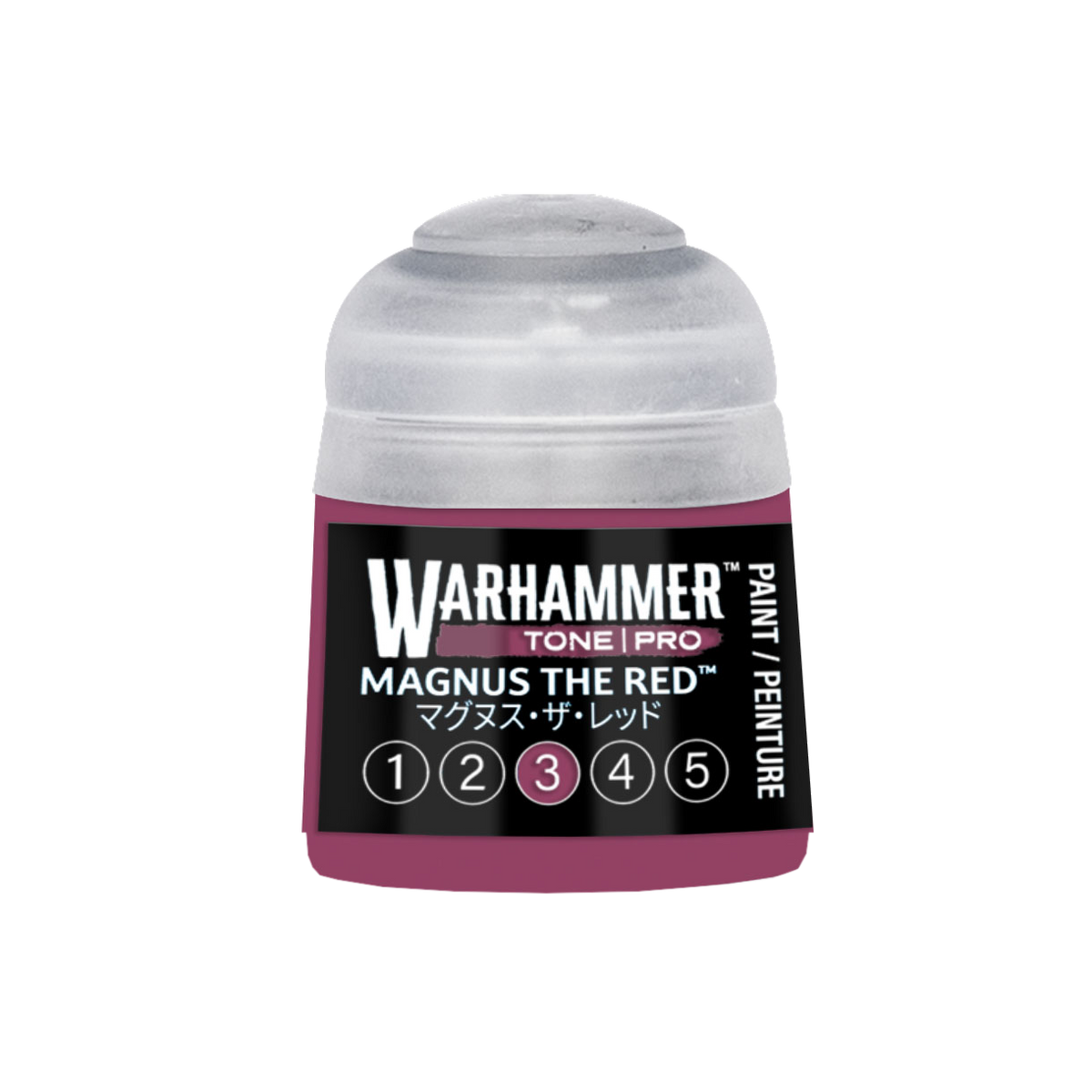 Warhammer Colour Tone Pro Magnus the Red 3 paint pot