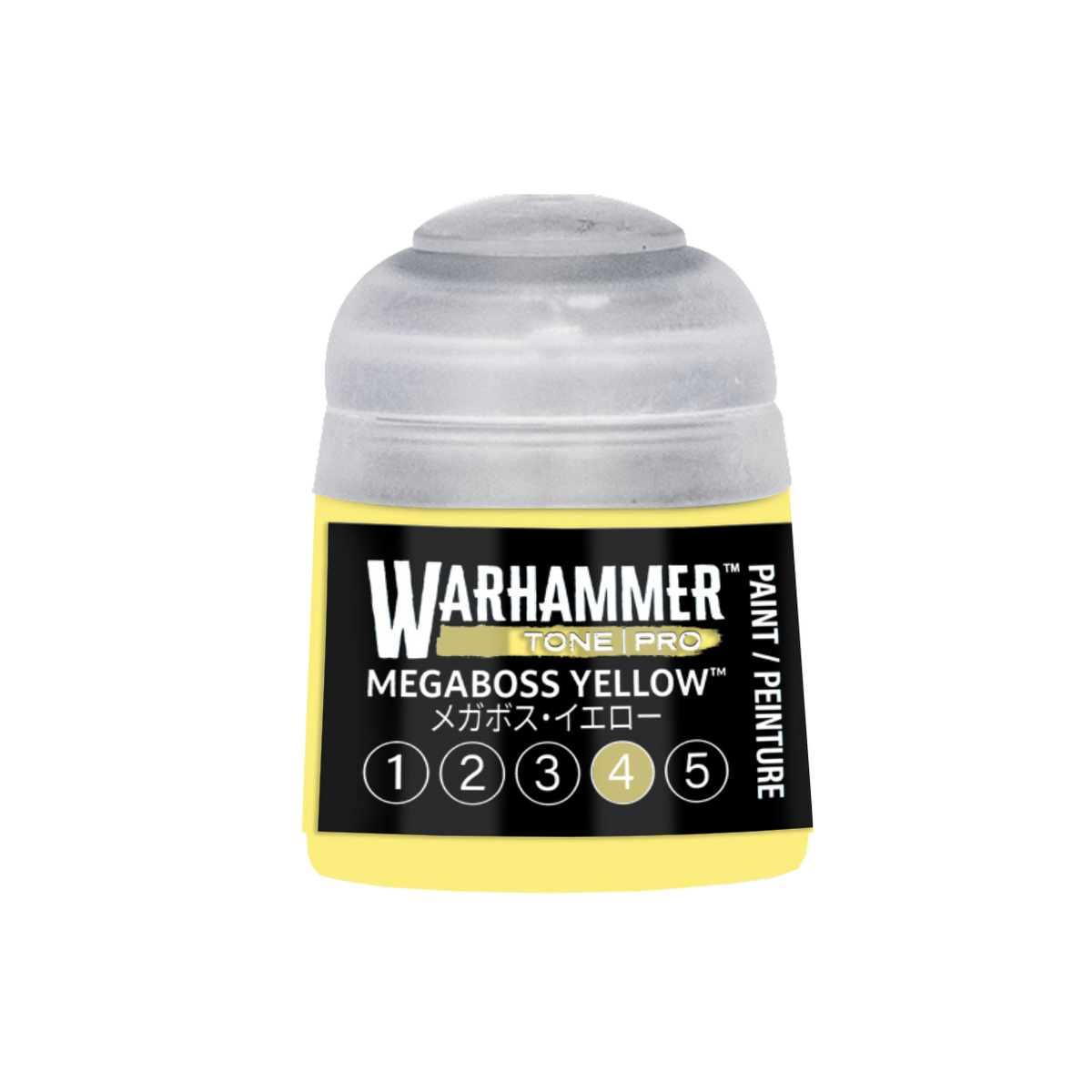 Warhammer Colour Tone Pro Megaboss Yellow 4 paint pot