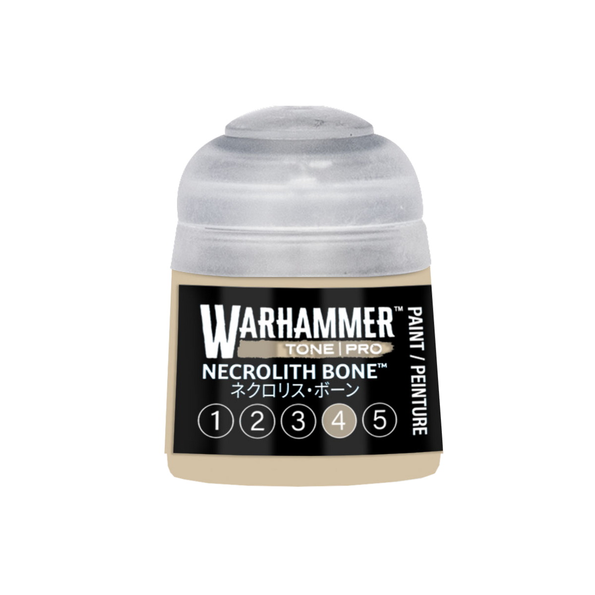 Warhammer Colour Tone Pro Necrolith Bone 4 paint pot