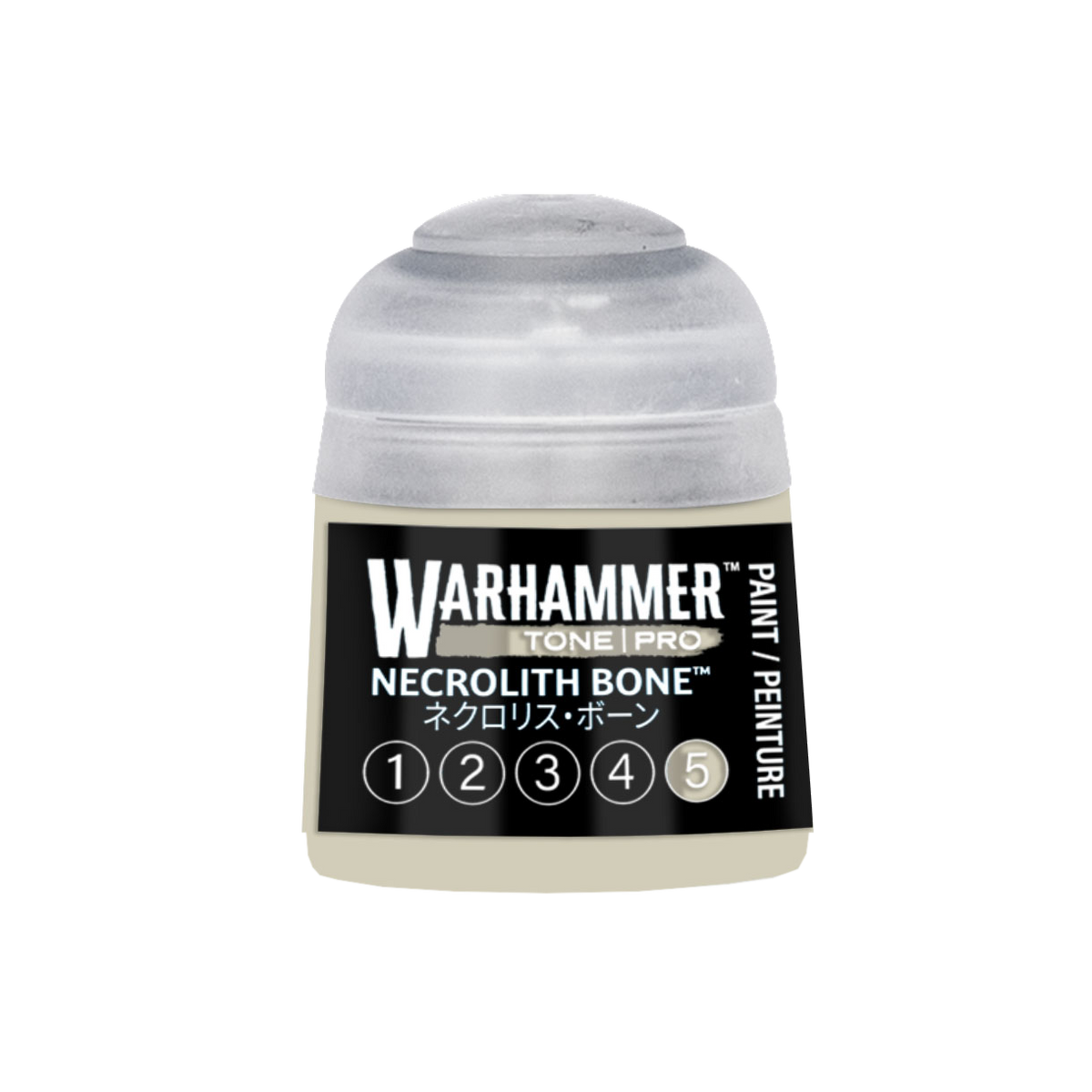 Warhammer Colour Tone Pro Necrolith Bone 5 paint pot
