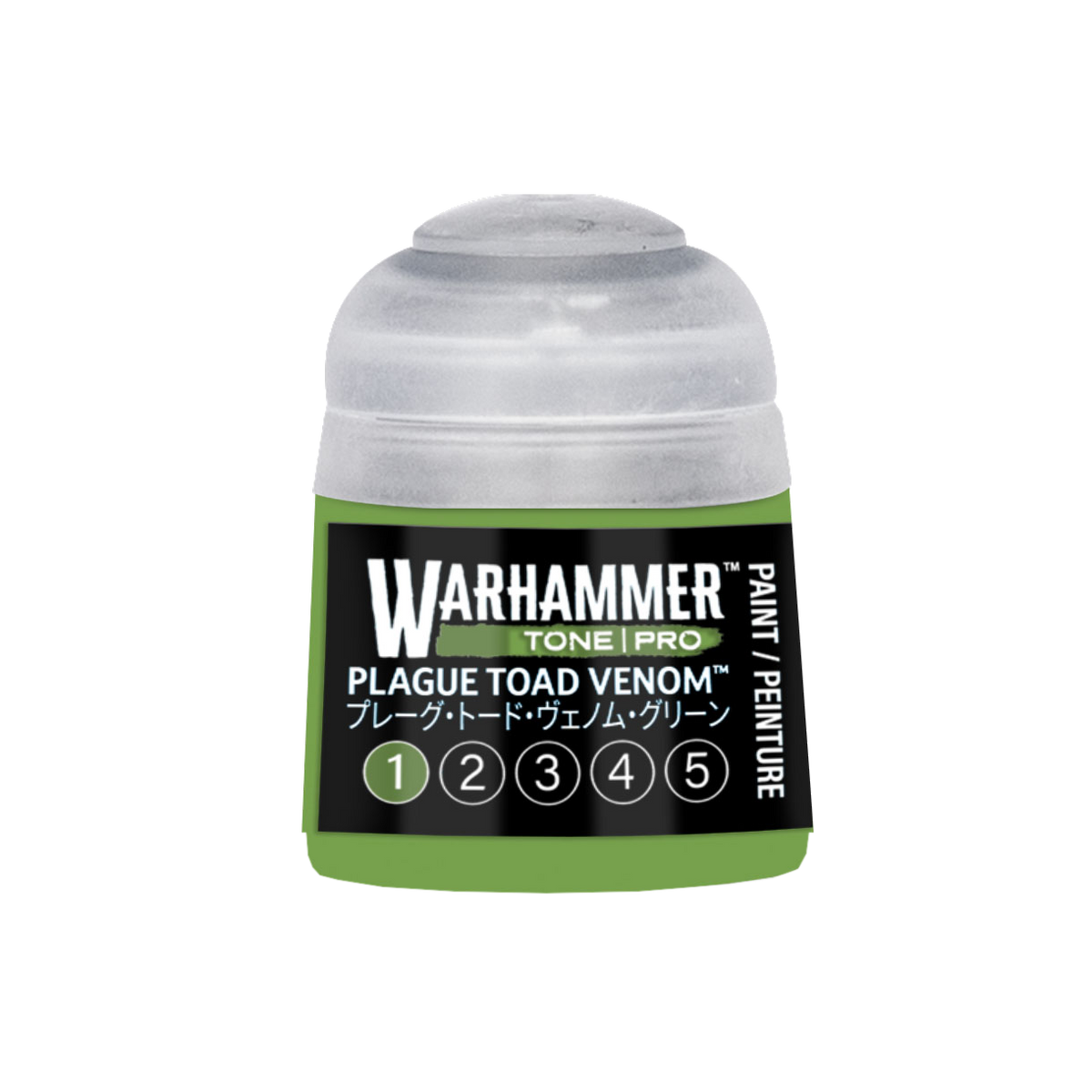 Warhammer Colour Tone Pro Plague Toad Venom 1 paint pot