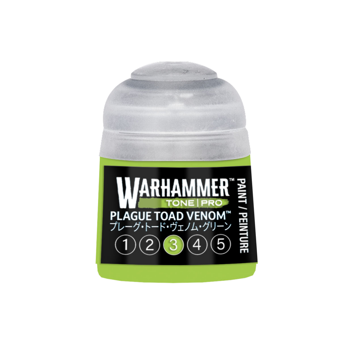 Warhammer Colour Tone Pro Plague Toad Venom 3 paint pot