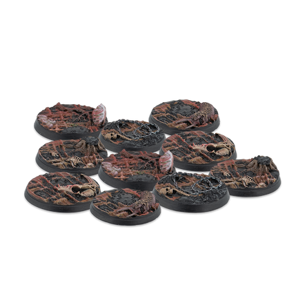 30mm Scions of Yaldabaoth Scenery Bases, Alpha Series