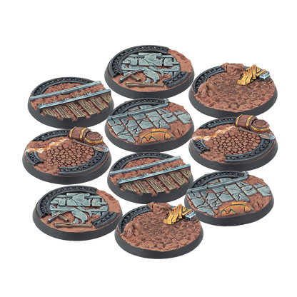 30mm Mounthaven Scenery Bases, Alpha Series
